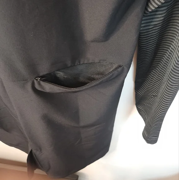 Adidas• Women's Long Sleeve UPF 50 black/ grey Dress. Sz L - Picture 11 of 12